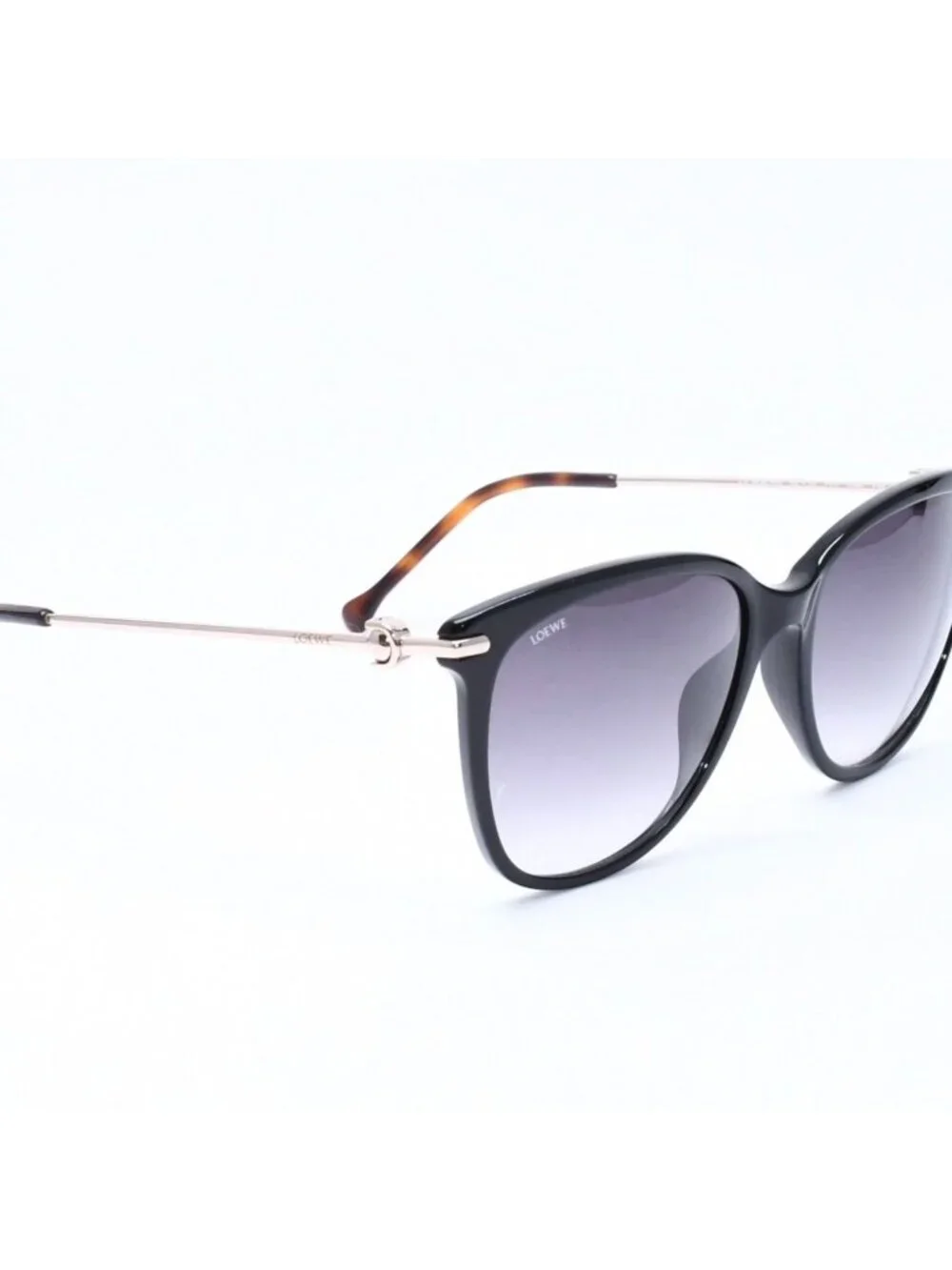 Loewe Sunglasses Eyewear Side Logo Black Acetate